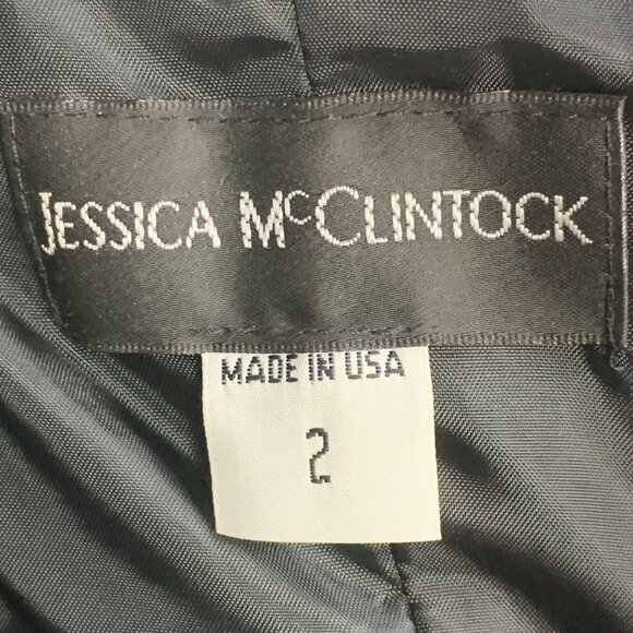 Jessica McClintock Strapless Ruched Mini Dress Cocktail 2 Green Zip Back Hoco - Picture 9 of 11